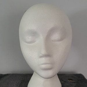 Styrofoam heads for wig / jewelry / hat